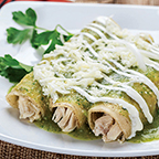 Enchiladas Verde